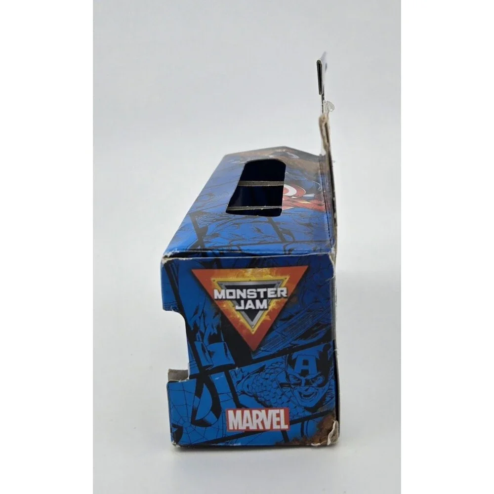Monster Jam Marvel Mini Series 1 Black Panther Captain‎ America Iron Man Trucks
